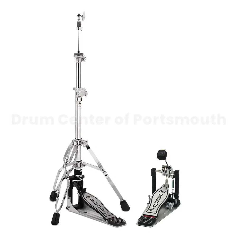 DW 9000 Bass Drum Pedal & Hi Hat Stand Combo - Drum Center Of Portsmouth