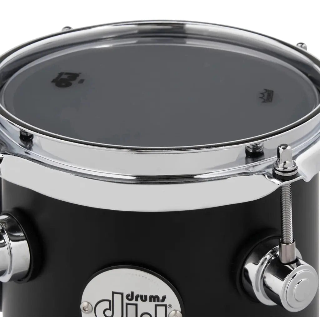 DW Design Rata Tom 6x10 Matte Black - Drum Center Of Portsmouth