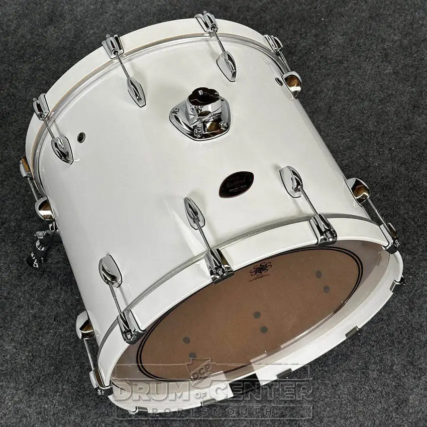 Sakae Evolved Maple Bass Drum 22x18 Pearl White - Drum Center Of Portsmouth