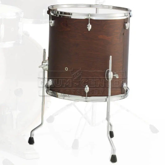 Pearl Export Lacquer Floor Tom 16x16 Satin Brown - Drum Center Of Portsmouth