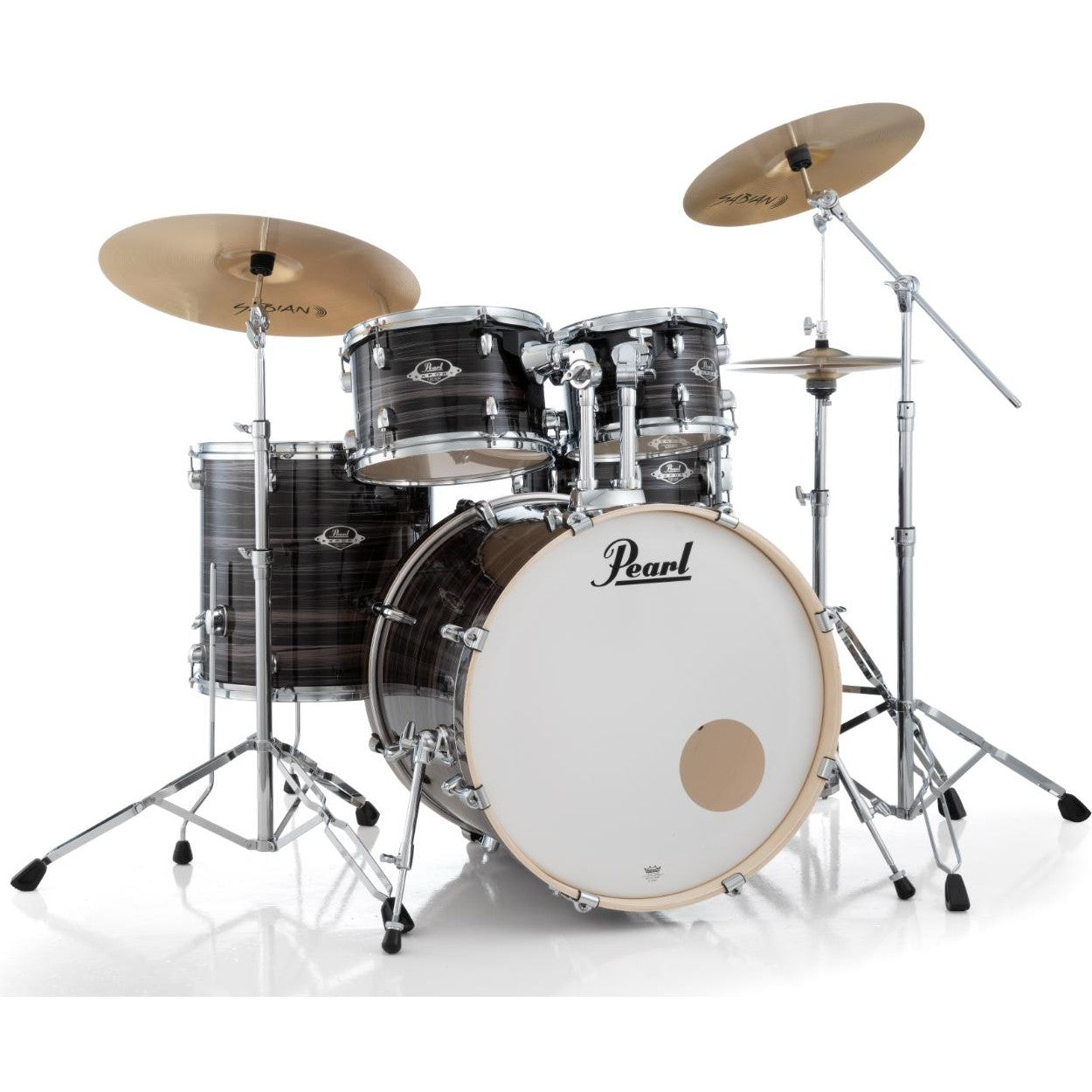 Pearl Export 5pc Drum Set 20/10/12/14/14 Pure White w/Stands & Sabian Cymbals - Drum Center Of Portsmouth