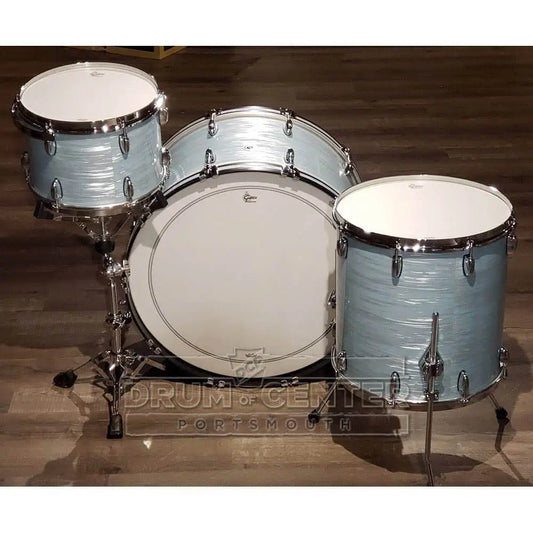 Used Gretsch Brooklyn 3pc Drum Set w/26BD Vintage Oyster White - Excellent - Drum Center Of Portsmouth