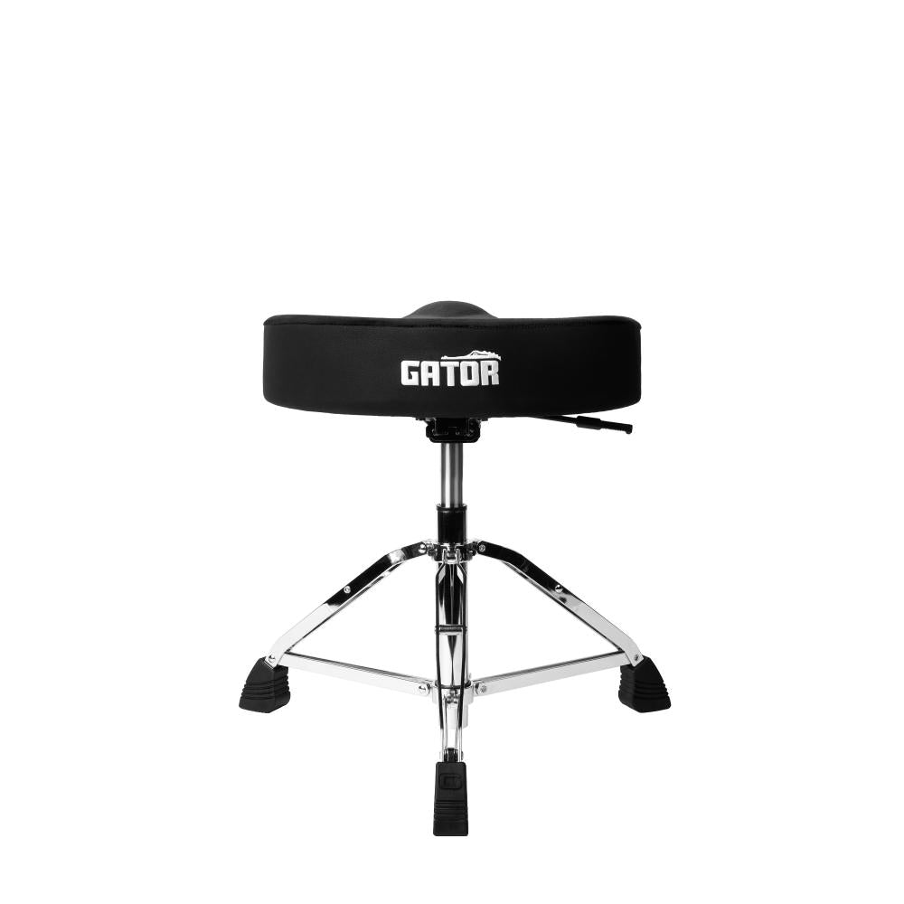 Gator Air Glide Drum Throne Saddle Seat, Black - Drum Center Of Portsmouth