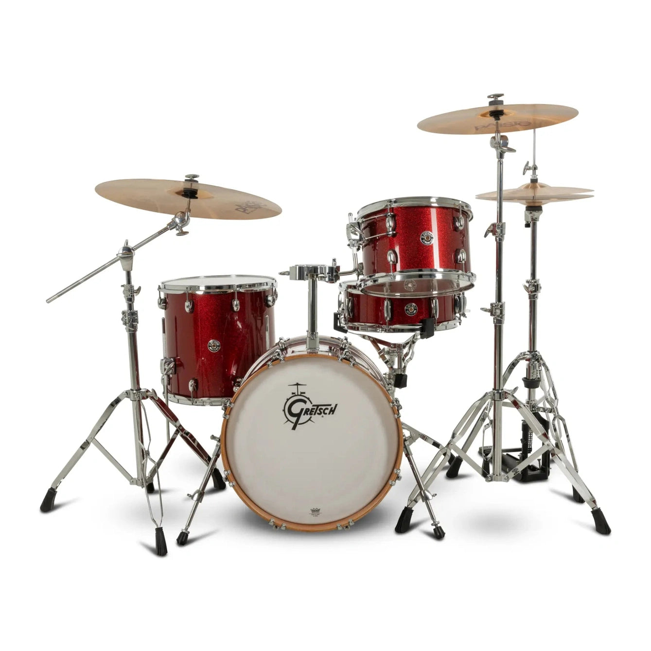 Gretsch Catalina Club CC2 4pc Drum Set 18/12/14/14 Dark Cherry Sparkle - Drum Center Of Portsmouth