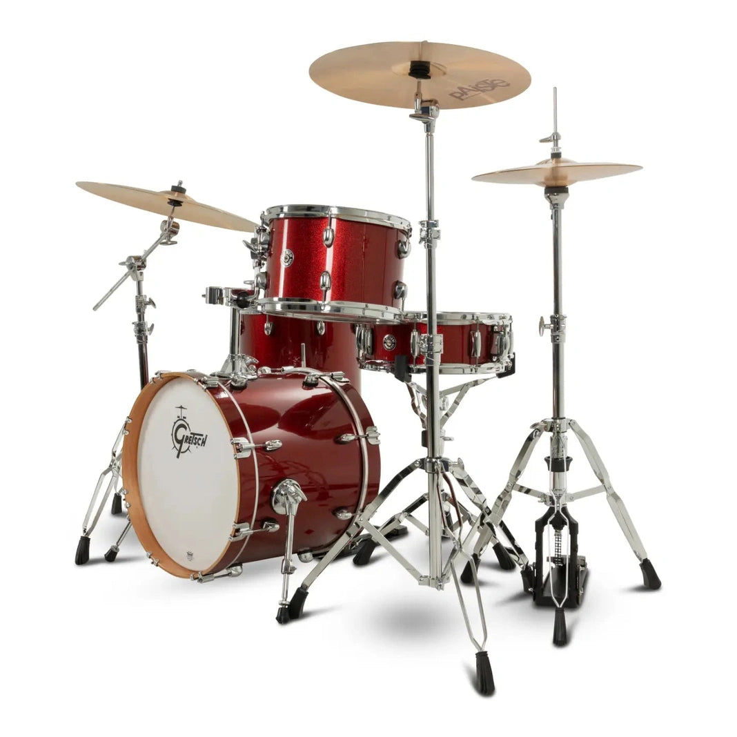Gretsch Catalina Club CC2 4pc Drum Set 18/12/14/14 Dark Cherry Sparkle - Drum Center Of Portsmouth