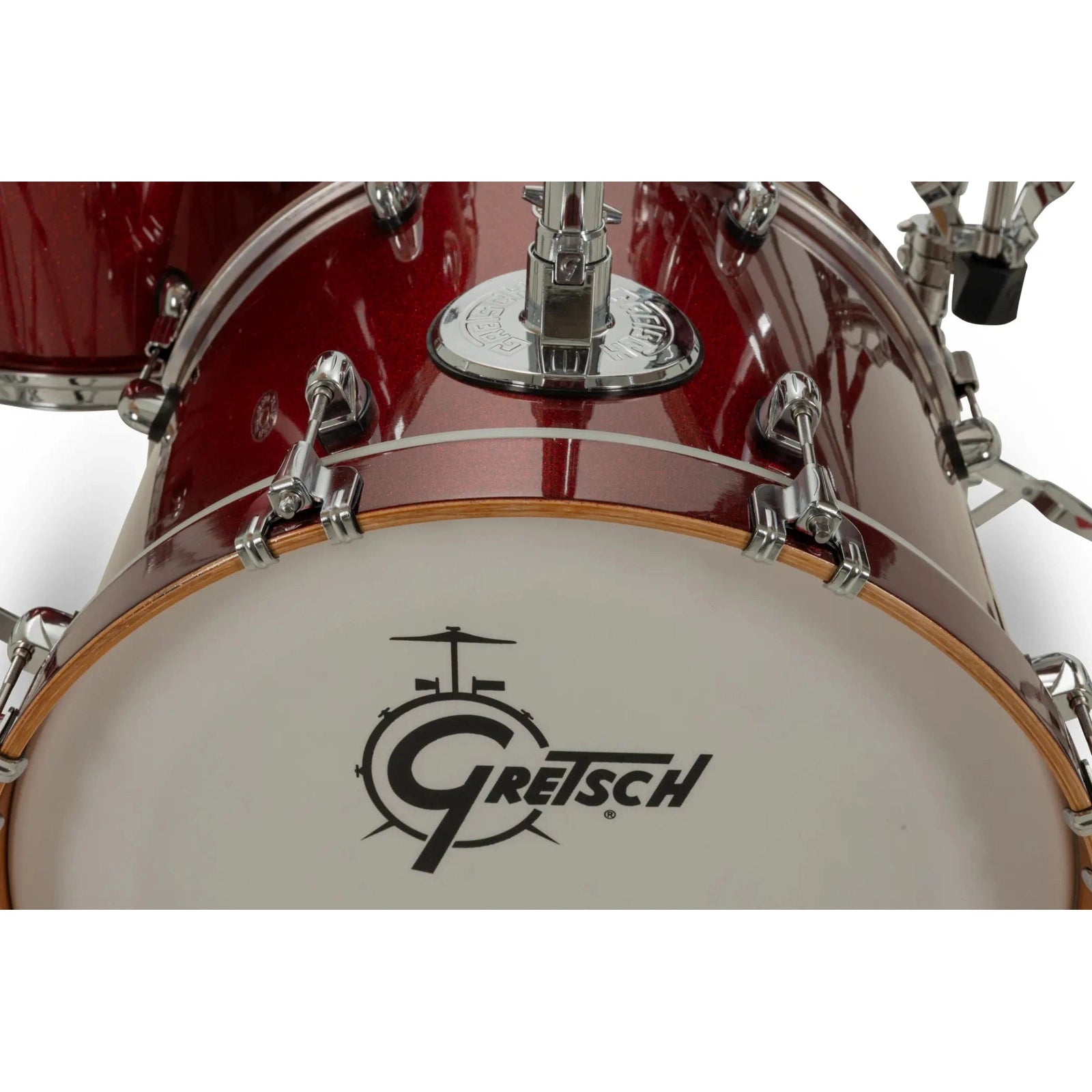 Gretsch Catalina Club CC2 4pc Drum Set 18/12/14/14 Dark Cherry Sparkle - Drum Center Of Portsmouth