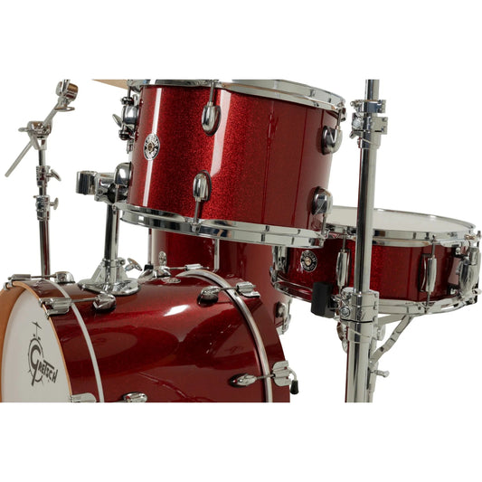 Gretsch Catalina Club CC2 4pc Drum Set 18/12/14/14 Dark Cherry Sparkle - Drum Center Of Portsmouth