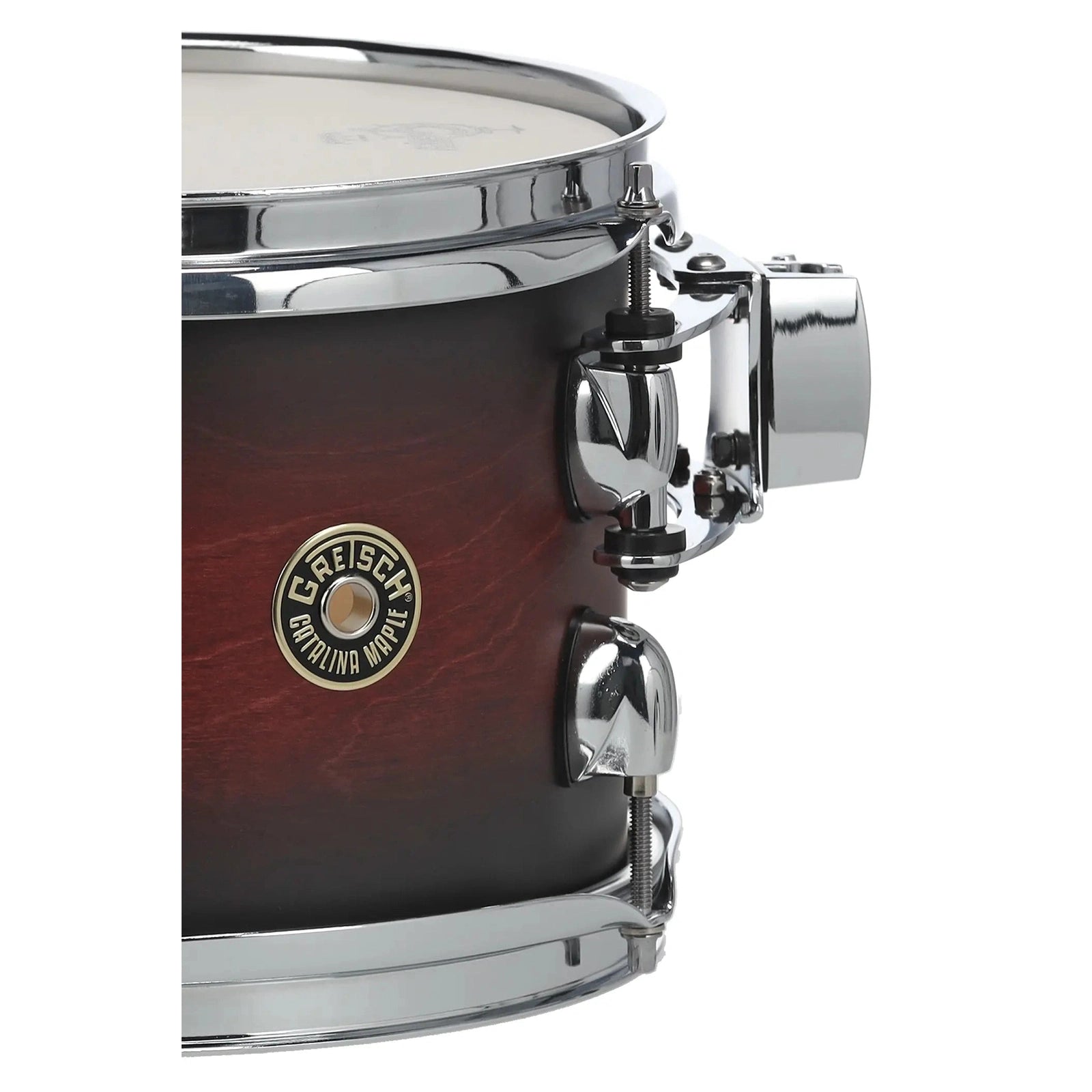 Gretsch Catalina Maple CM2 Mounted Tom 10x7 Satin Deep Cherry Burst