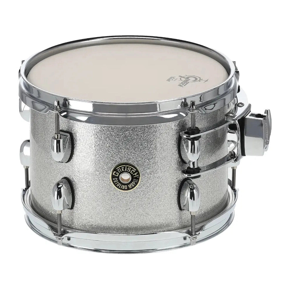 Gretsch Catalina Maple CM2 Mounted Tom 10x7 Silver Sparkle