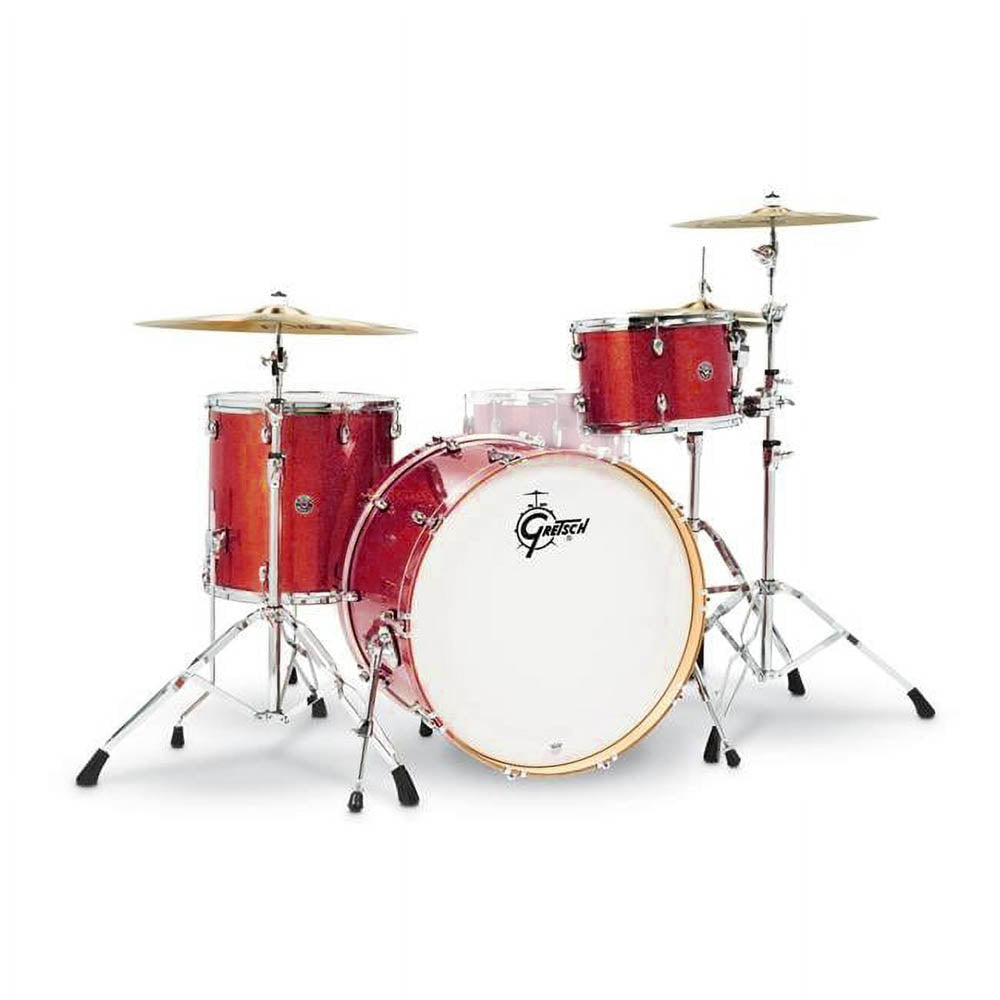Gretsch Catalina Club 3pc Drum Set 24/13/16 Dark Cherry Sparkle - Drum Center Of Portsmouth