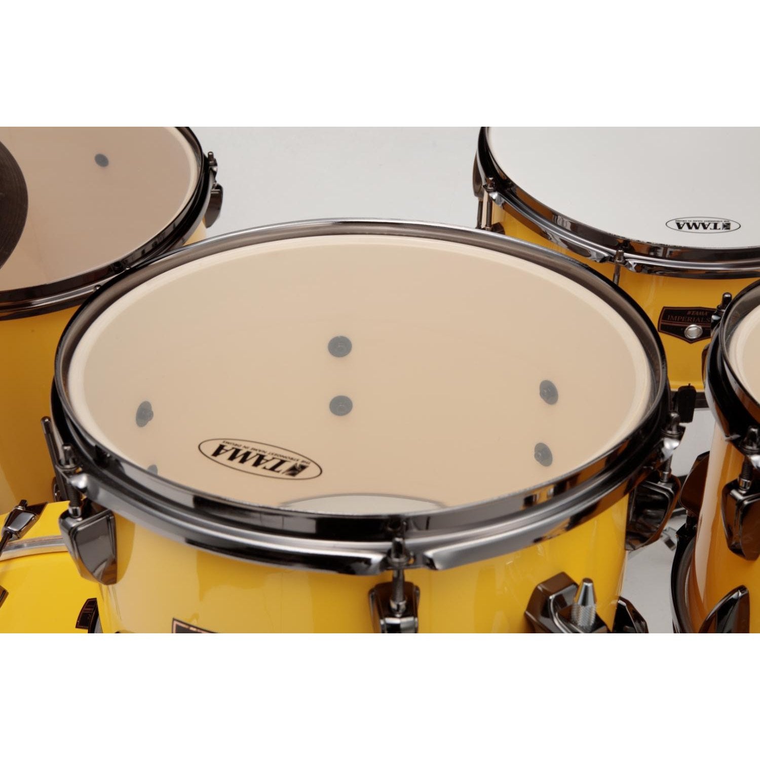 Tama Imperialstar 7pc Complete Double Bass Drum Set Electric Yellow - Drum Center of Portsmouth