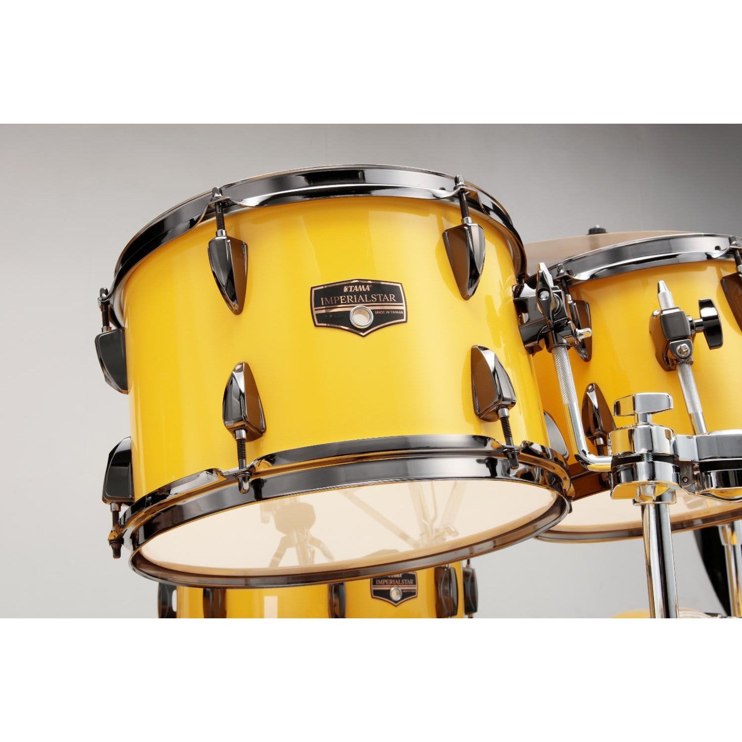 Tama Imperialstar 7pc Complete Double Bass Drum Set Electric Yellow - Drum Center of Portsmouth