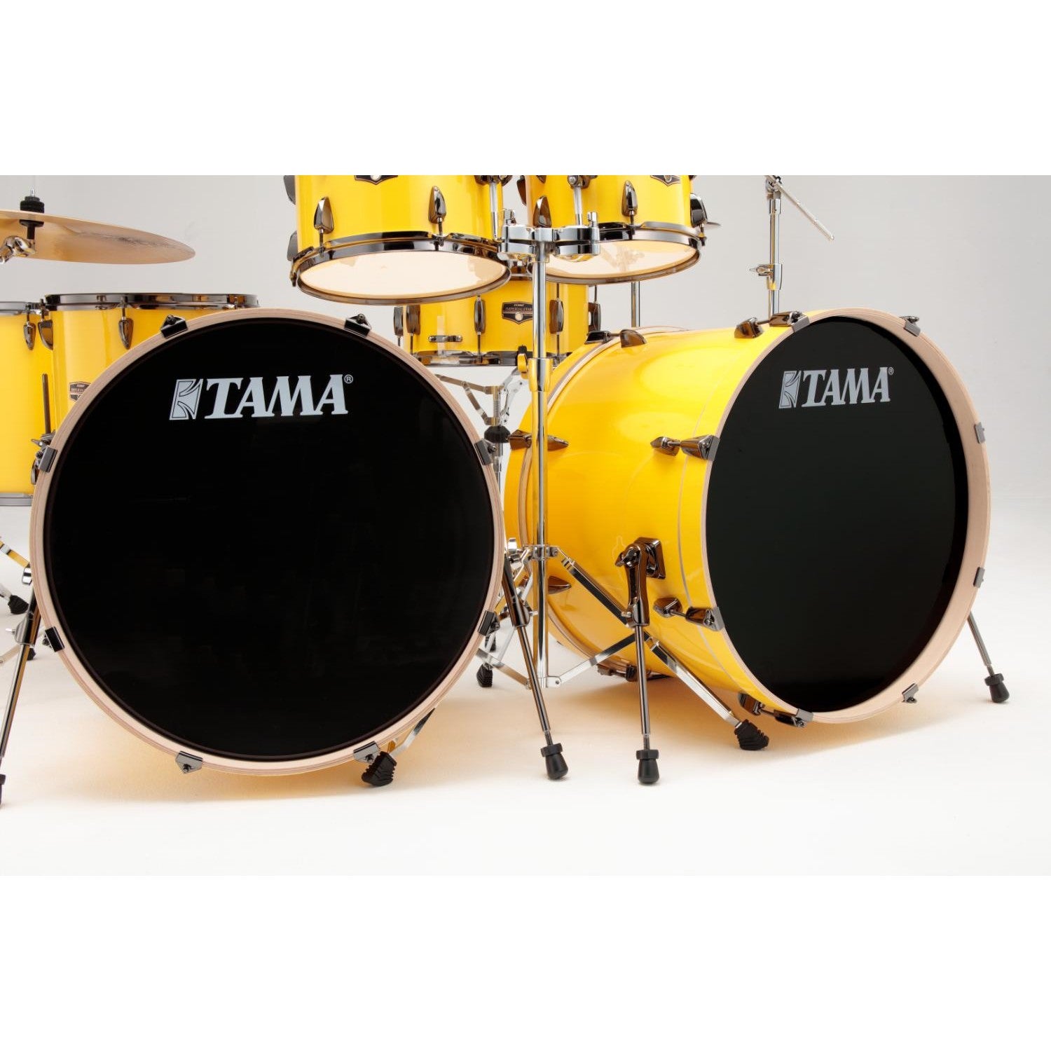 Tama Imperialstar 7pc Complete Double Bass Drum Set Electric Yellow - Drum Center of Portsmouth