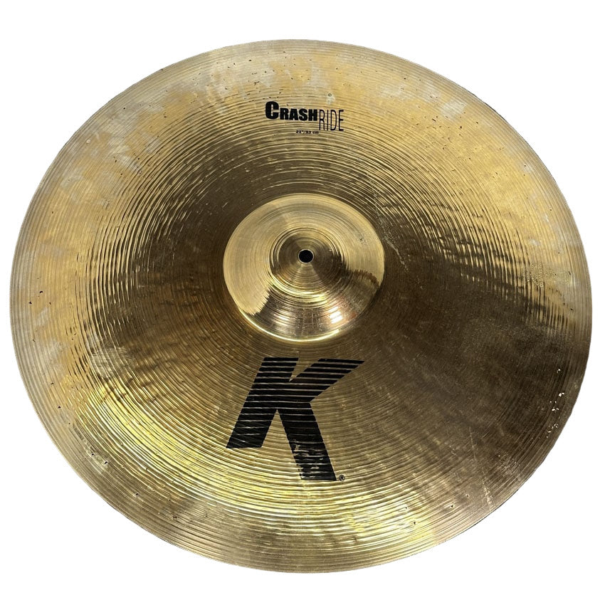 Used Zildjian K Crash/Ride Brilliant Cymbal 21" - Very Good - Drum Center Of Portsmouth