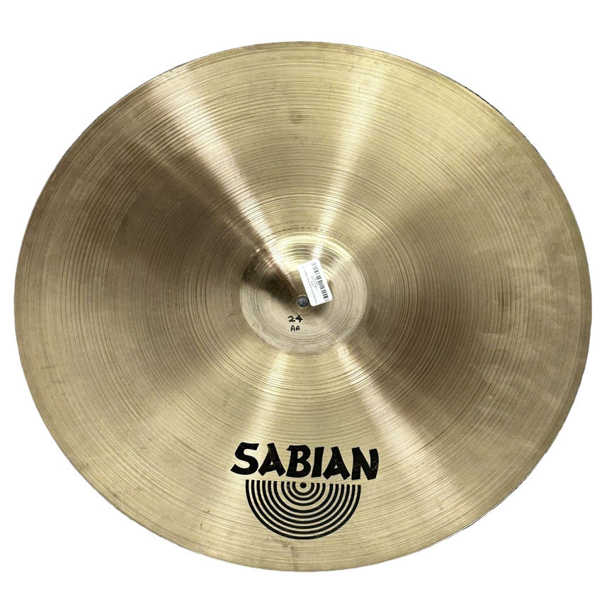 Used Sabian Prototype HH Ride Cymbal 24" - Very Good - Drum Center Of Portsmouth