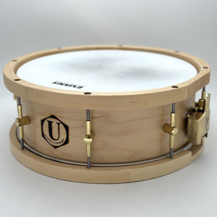 Used Noble & Cooley Ulysses Owens Jr "U" Signature Snare Drum 14x5.5 w/ Wood Hoops - Very Good - Drum Center Of Portsmouth