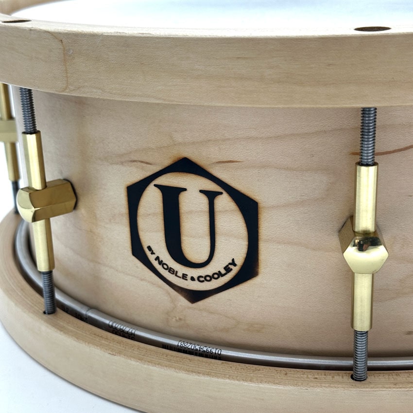 Used Noble & Cooley Ulysses Owens Jr "U" Signature Snare Drum 14x5.5 w/ Wood Hoops - Very Good - Drum Center Of Portsmouth