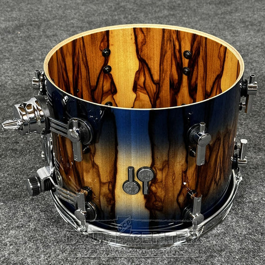 Sonor SQ2 Beech 5pc Drum Set Candy Blue Burst Over African Marble - Drum Center Of Portsmouth