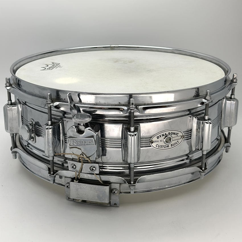 Used Vintage Rogers Dynasonic Snare Drum 14x5 - Good - Drum Center Of Portsmouth