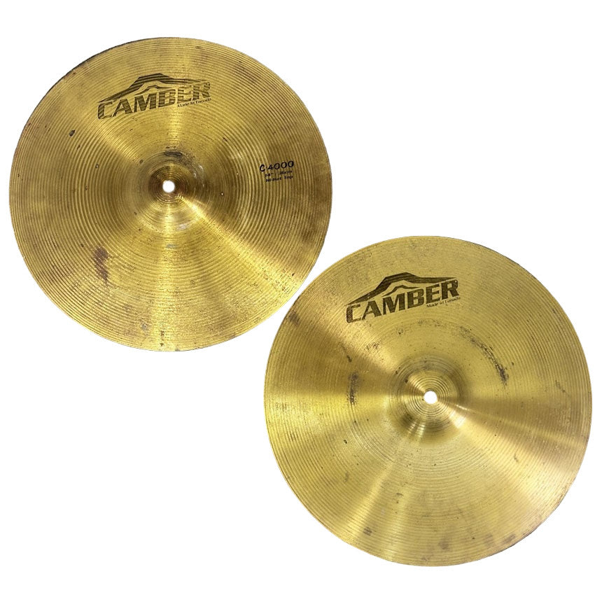 Used Camber Hi Hat Cymbals 14" - Good - Drum Center Of Portsmouth
