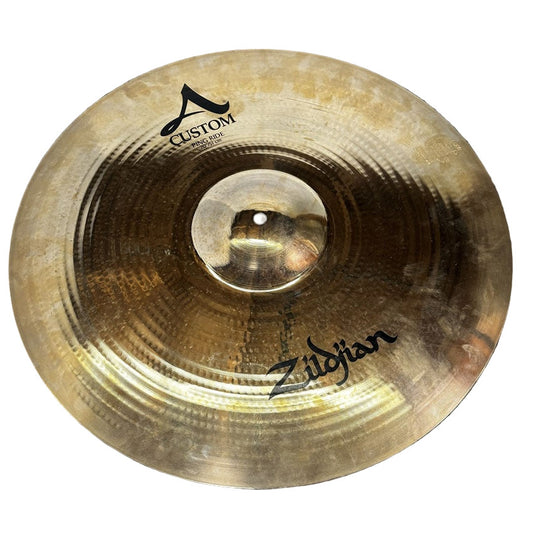 Used Zildjian A Custom Ping Ride Cymbal 20 - Very Good - Drum Center Of Portsmouth