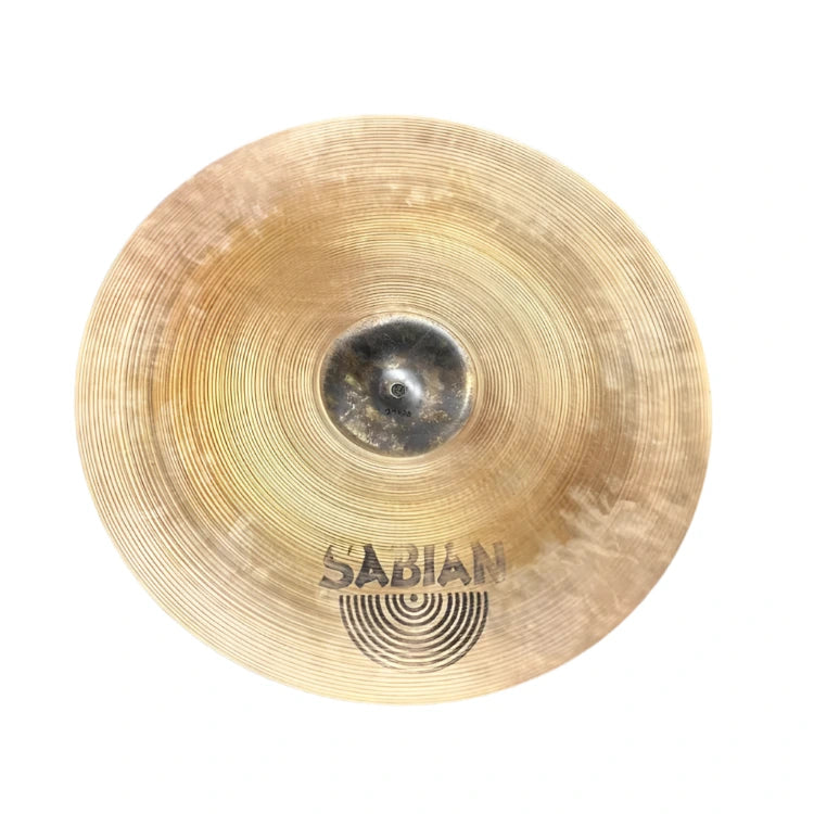 Used Sabian AA Bash Ride Cymbal 21" Brilliant - Very Good - Drum Center Of Portsmouth