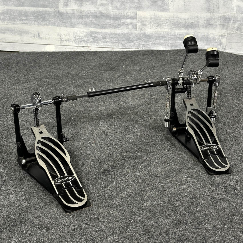 Used Gibraltar Double Bass Drum Pedal - Good - Drum Center Of Portsmouth