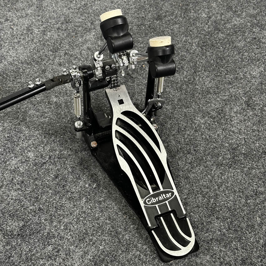 Used Gibraltar Double Bass Drum Pedal - Good - Drum Center Of Portsmouth