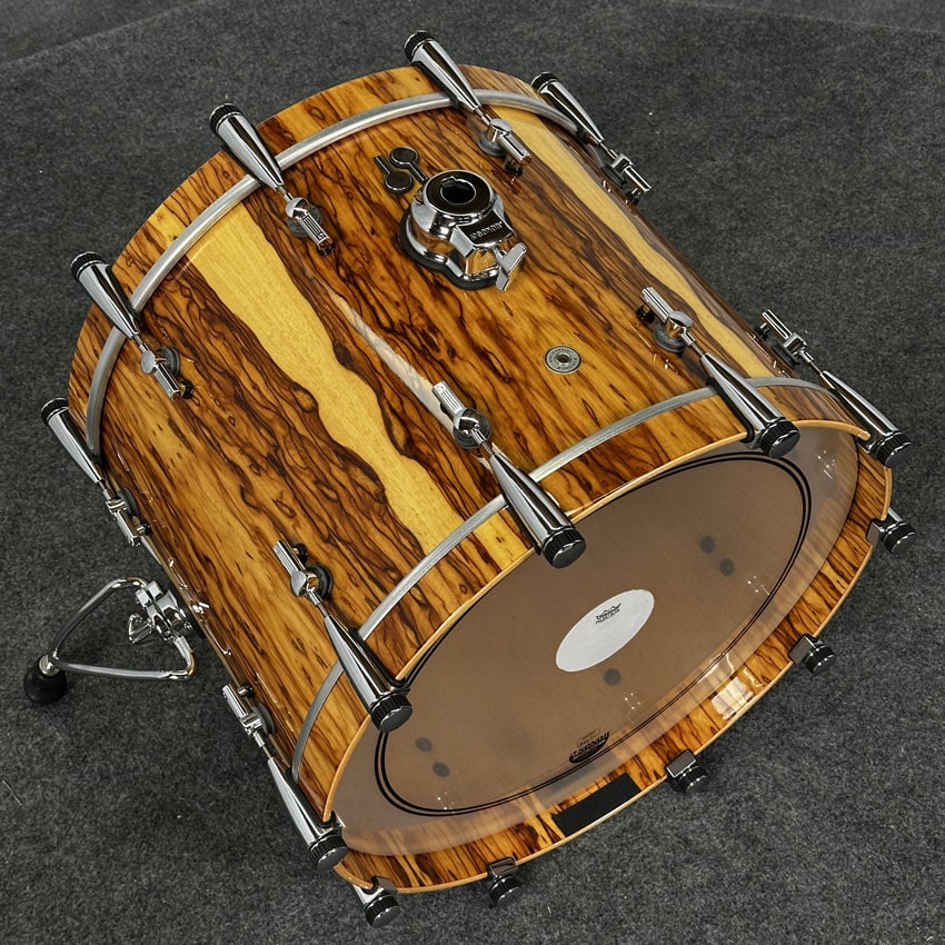 Used Sonor SQ2 Vintage Maple 3pc Drum Set African Marble High Gloss - Excellent - Drum Center Of Portsmouth