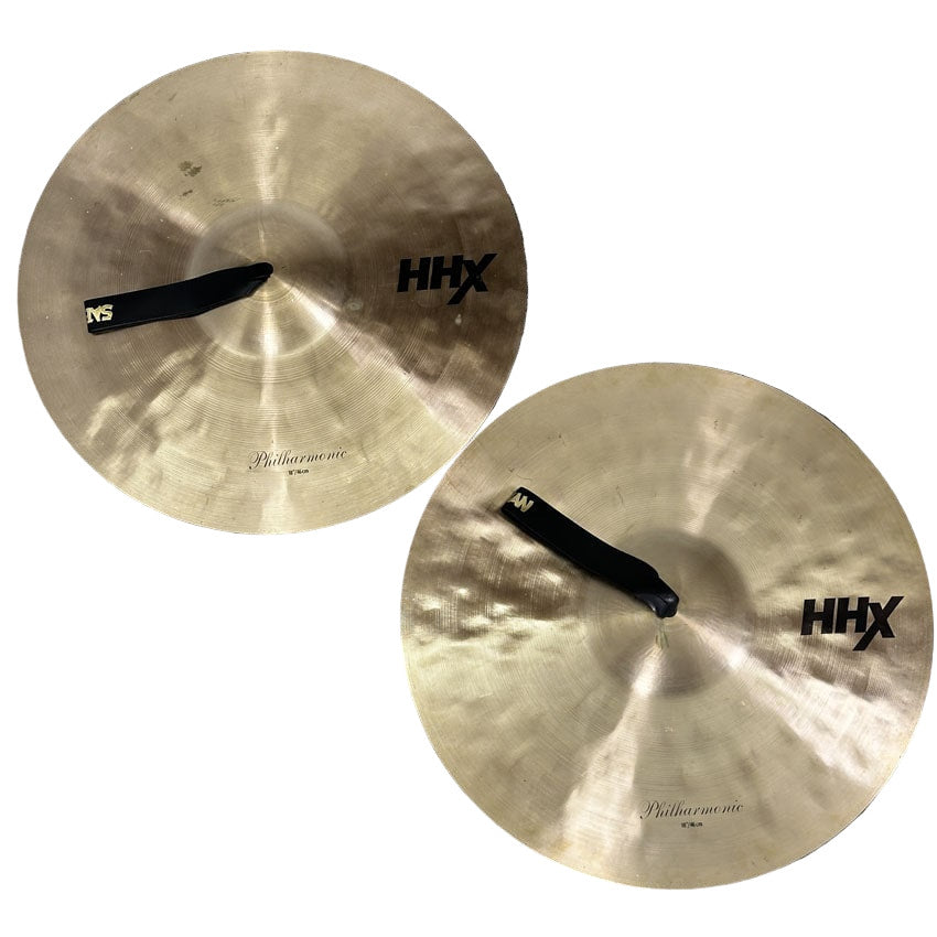 Used Sabian HHX Philharmonic Concert Cymbals 18" - Excellent - Drum Center Of Portsmouth
