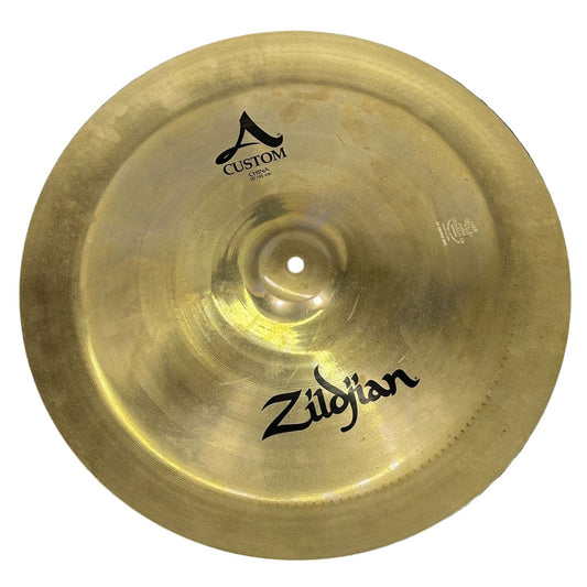 Used Zildjian A Custom China Cymbal 18" - Good - Drum Center Of Portsmouth