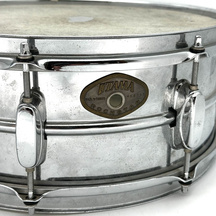 Used Tama Rockstar Steel Snare 14x5.5 - Good - Drum Center Of Portsmouth
