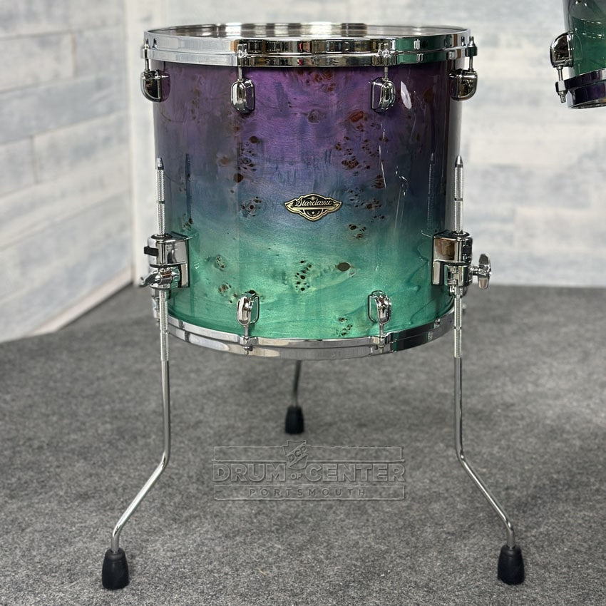 Tama Starclassic Walnut/Birch 4pc Drum Set w/22BD Nebula Mappa Burl Fade - Drum Center Of Portsmouth