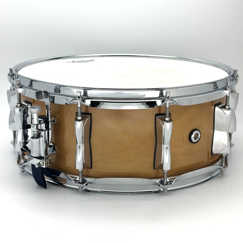 Used Yamaha Stage Custom Snare Drum 14x5.5 Natural Wood - Very Good - Drum Center Of Portsmouth