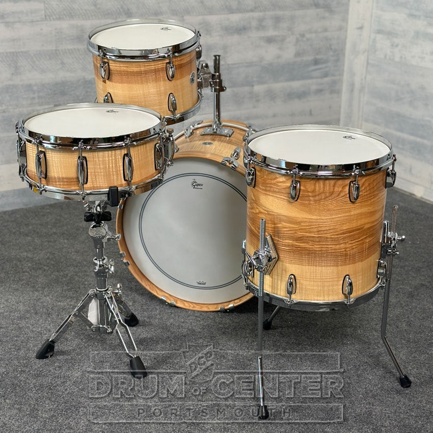 Gretsch Brooklyn Limited Edition 4pc Drum Set Exotic Figured Ash - Drum Center Of Portsmouth