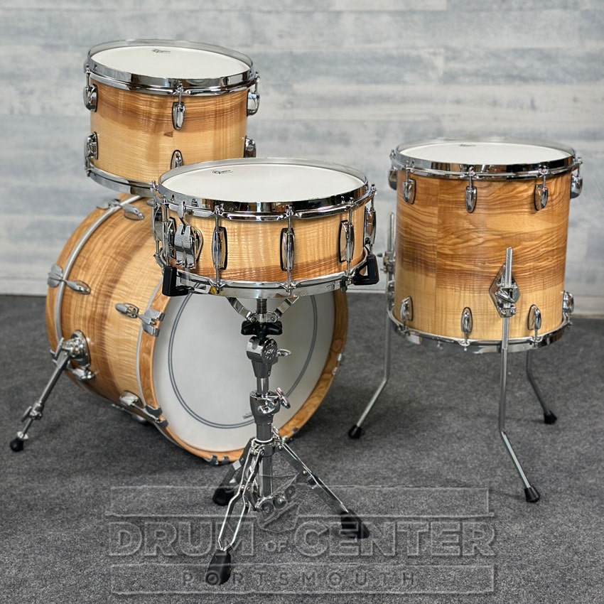 Gretsch Brooklyn Limited Edition 4pc Drum Set Exotic Figured Ash - Drum Center Of Portsmouth
