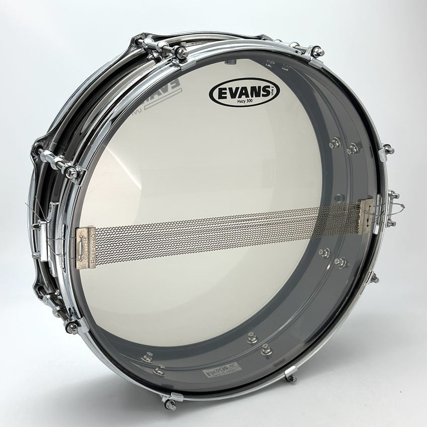 Used Magstar Black Nickel Over Brass Snare Drum 14x4 - Very Good - Drum Center Of Portsmouth