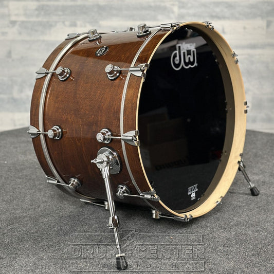 DW Performance Bass Drum 22x14 Walnut Lacquer - DCP Exclusive! - Drum Center Of Portsmouth