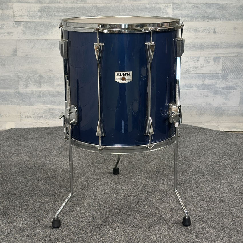 Used Tama Granstar 5pc Drum Set Blue - Fair - Drum Center Of Portsmouth