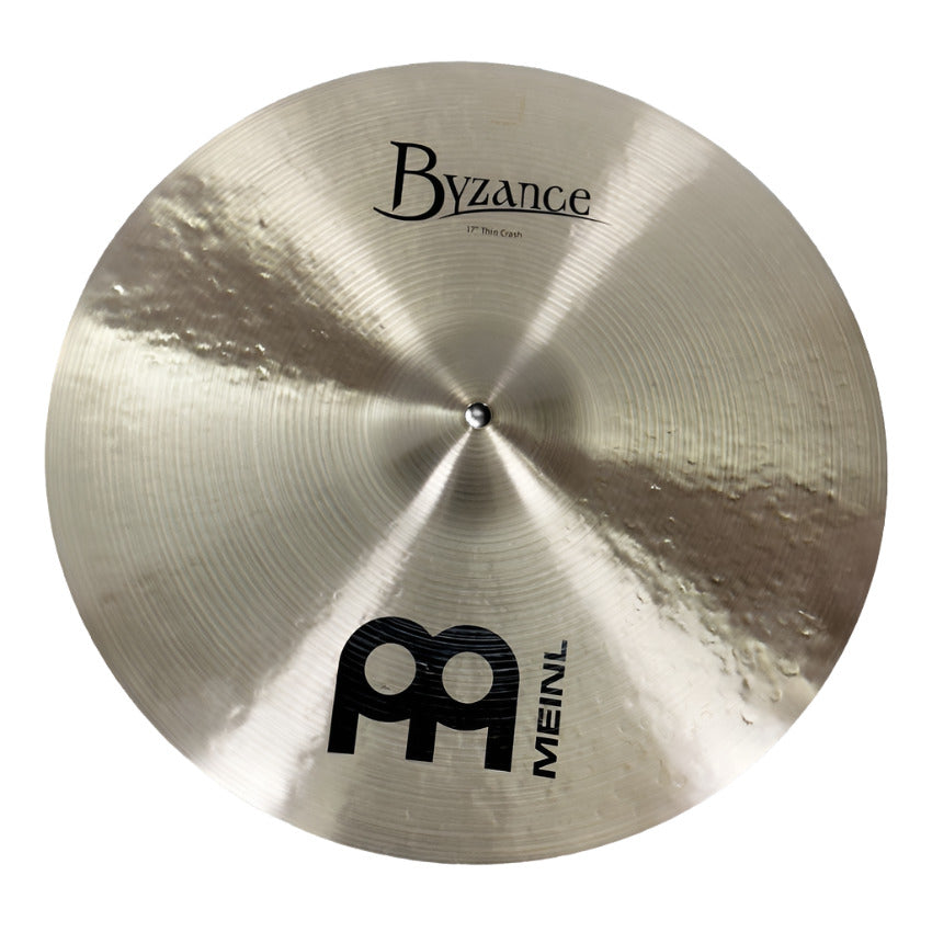 Used Meinl Byzance Traditional Thin Crash Cymbal 17" - Excellent - Drum Center Of Portsmouth
