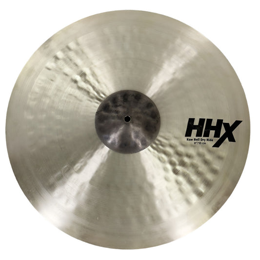 Used Sabian HHX Raw Bell Dry Ride Cymbal 21" - Very Good - Drum Center Of Portsmouth