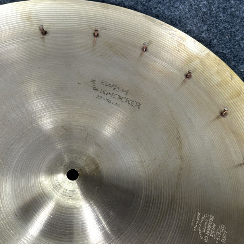Used Zildjian A Swish Knocker 22 - Good - Drum Center Of Portsmouth