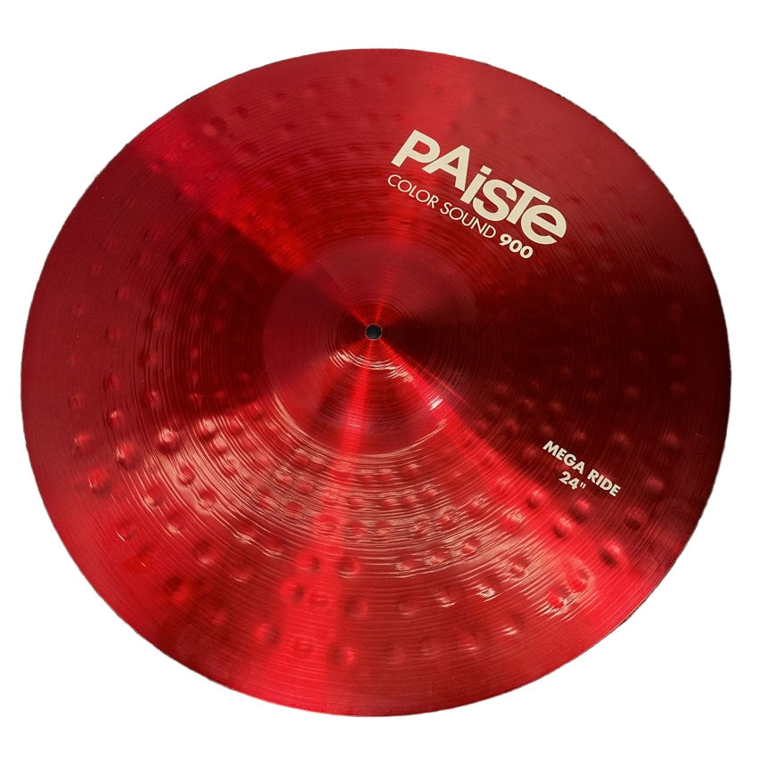 Used Paiste 900 Colorsound Red Ride Cymbal 24 - Good - Drum Center Of Portsmouth