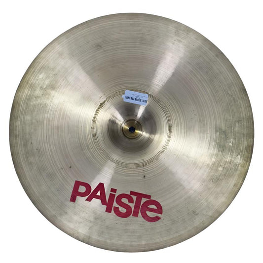Used Paiste 2002 Ride Cymbal 20" - Fair - Drum Center Of Portsmouth