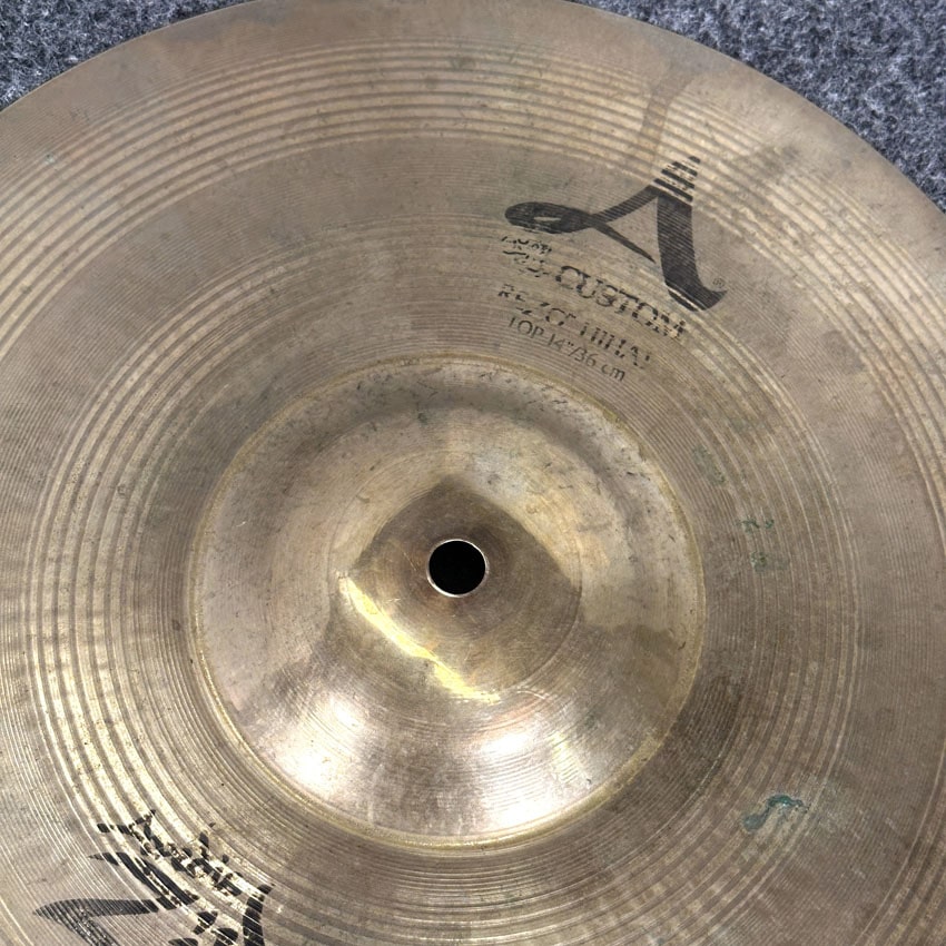 Used Zildjian A Custom Rezo Hi Hat Cymbals 14 - Good - Drum Center Of Portsmouth