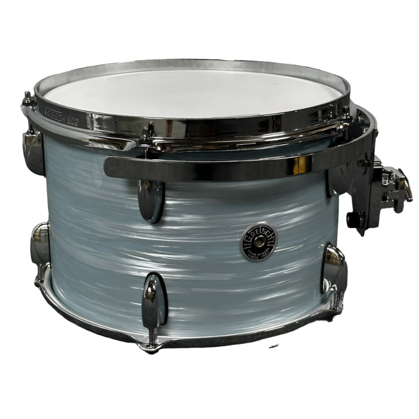 Used Gretsch Brooklyn Tom 12x8 Vintage Oyster White - Excellent - Drum Center Of Portsmouth
