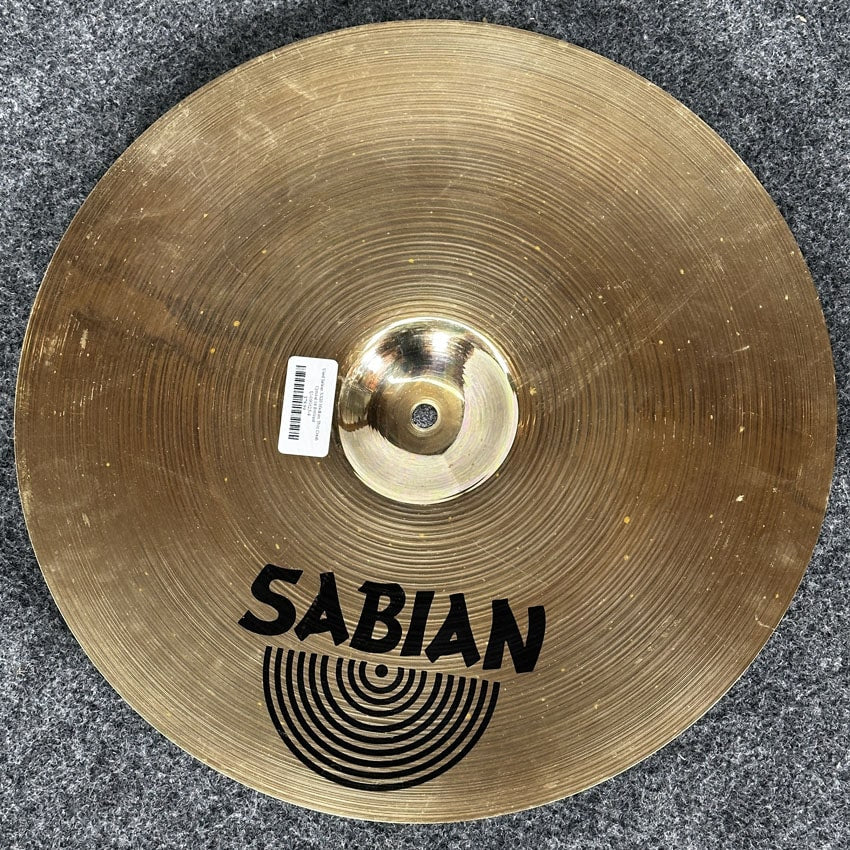 Used Sabian XS20 Medium Thin Crash Cymbal 16" Brilliant - Good - Drum Center Of Portsmouth