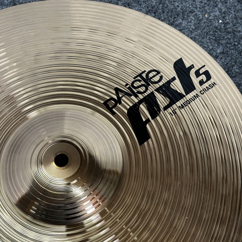 Used Paiste PST5 Medium Crash Cymbal 16" - Good - Drum Center Of Portsmouth