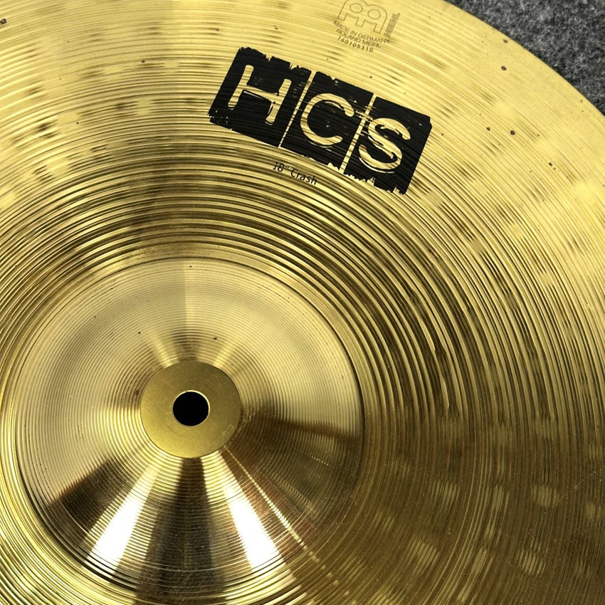 Used Meinl HCS Crash Cymbal 18" - Good - Drum Center Of Portsmouth