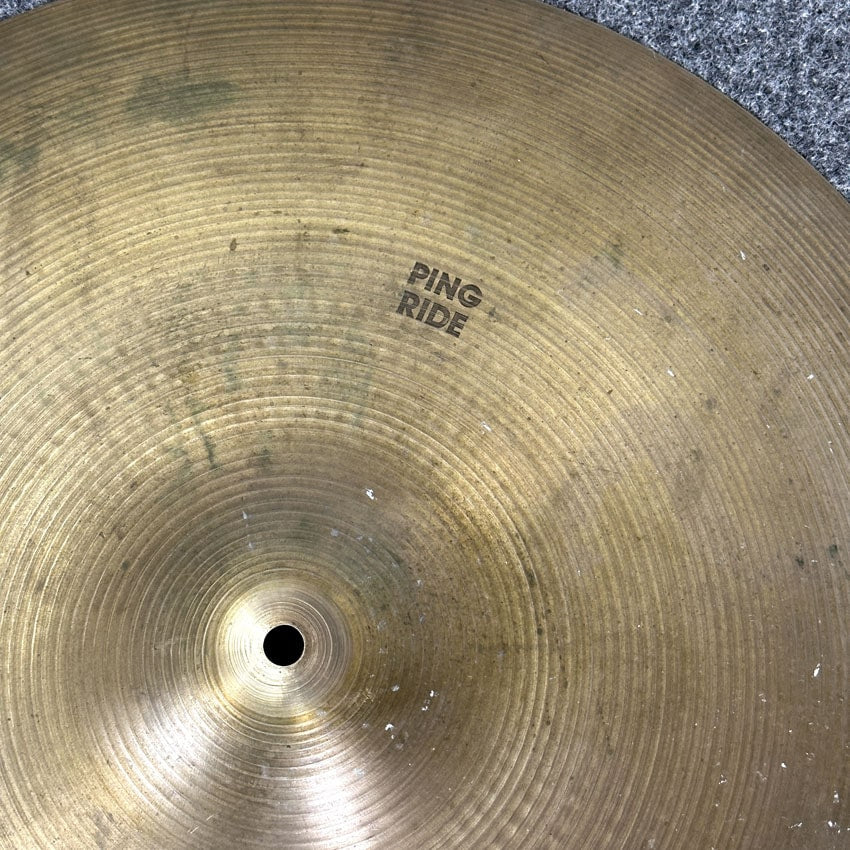 Used Zildjian A Ping Ride Cymbal 20" - Good - Drum Center Of Portsmouth